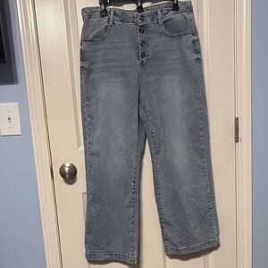 Oat New York Wide Leg Denim